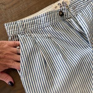 Free People striped cotton pants